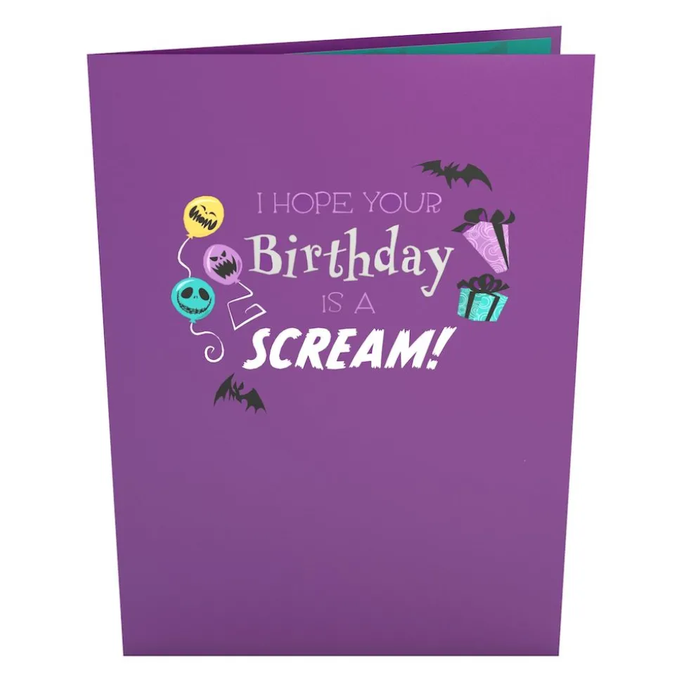 Kids Lovepop Birthday|Kids|Disney Tim Burton's The Nightmare Before Christmas Birthday Cupcake Pop-Up Card