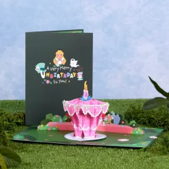 Kids Lovepop Birthday|Kids|Disney's Alice in Wonderland Merry Unbirthday Pop-Up Card