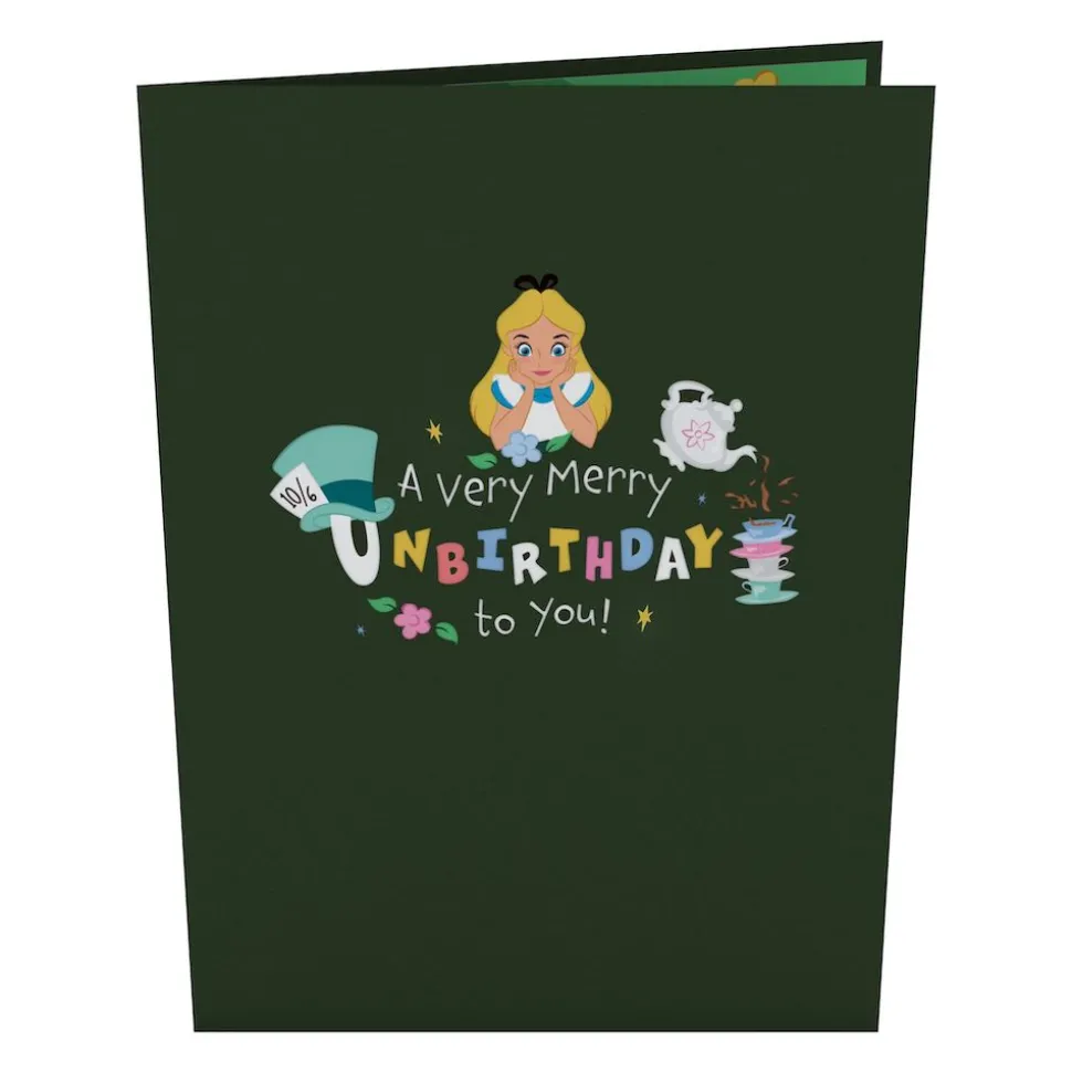 Kids Lovepop Birthday|Kids|Disney's Alice in Wonderland Merry Unbirthday Pop-Up Card