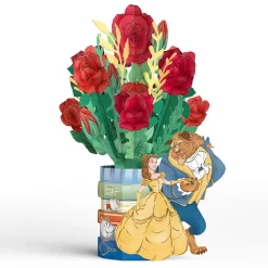 Lovepop Pop-Up Bouquets|Flower Buds|Disney's Beauty and The Beast Flower Buds Bouquet