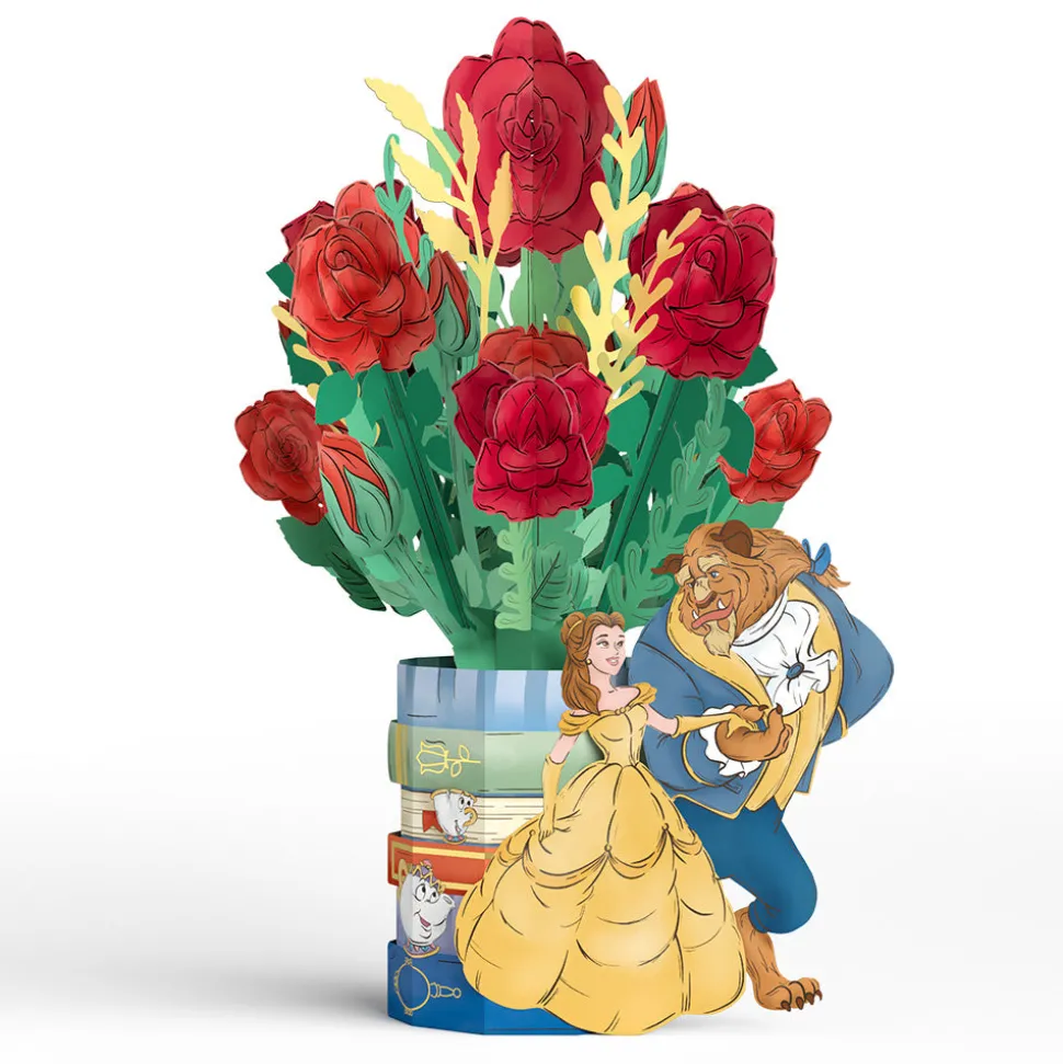 Lovepop Pop-Up Bouquets|Flower Buds|Disney's Beauty and The Beast Flower Buds Bouquet