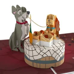 Lovepop Greeting Cards|Valentine'S Day 2/14|Disney's Lady & The Tramp Better Together Pop-Up Card