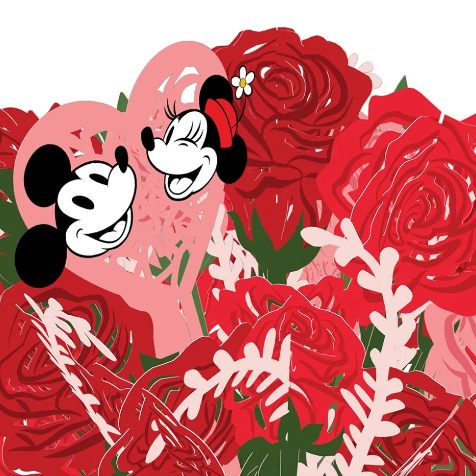 Kids Lovepop Pop-Up Bouquets|Anniversary|Disney’s Mickey & Minnie: Be Mine Bouquet