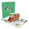 Kids Lovepop Christmas 12/25|Kids|Disney's Mickey & Minnie Christmas Train Pop-Up Card
