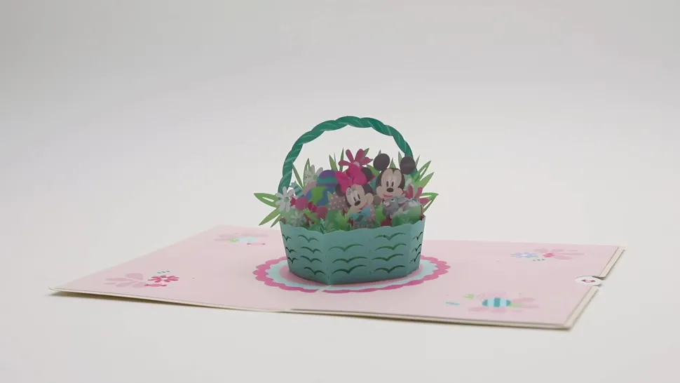 Kids Lovepop Easter 4/20|Kids|Disney's Mickey & Minnie Hello Easter Pop-Up Card