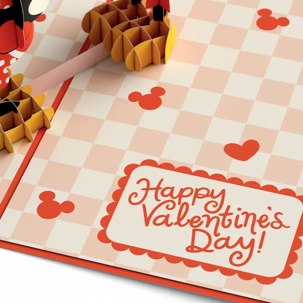 Lovepop Greeting Cards|Valentine'S Day 2/14|Disney’s Mickey & Minnie You Make My Heart Full Pop-Up Card