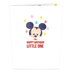 Kids Lovepop Birthday|Baby|Disney's Mickey and Friends 1st Birthday Pop-Up Card