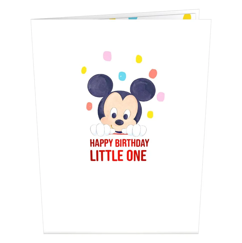 Kids Lovepop Birthday|Baby|Disney's Mickey and Friends 1st Birthday Pop-Up Card