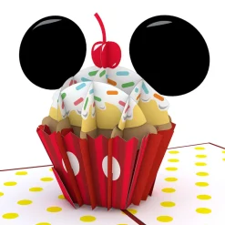 Kids Lovepop Birthday|Kids|Disney's Mickey Mouse Birthday Cupcake Pop-Up Card