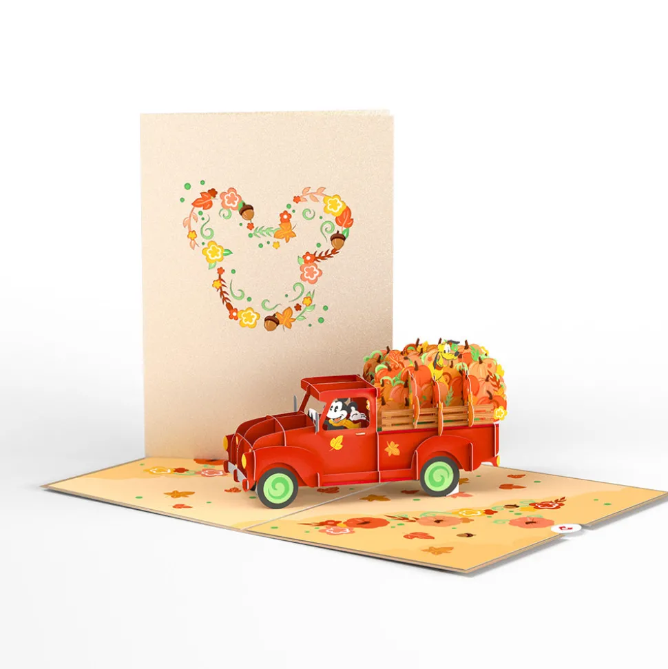 Kids Lovepop Thanksgiving 11/27|Kids|Disney's Mickey Mouse Festive Fall Greetings Pop-Up Card
