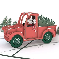 Kids Lovepop Christmas 12/25|Kids|Disney's Mickey Mouse Holiday Greetings Pop-Up Card