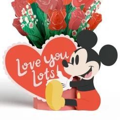 Lovepop Pop-Up Bouquets|Flower Buds|Disney's Mickey Mouse Love You Lots Flower Buds Bouquet