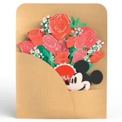 Lovepop Pop-Up Bouquets|Flower Buds|Disney's Mickey Mouse Love You Lots Flower Buds Bouquet