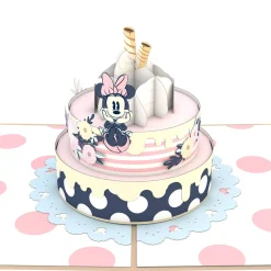 Kids Lovepop Greeting Cards|Birthday|Disney's Minnie Mouse Birthday Cake Pop-Up Card