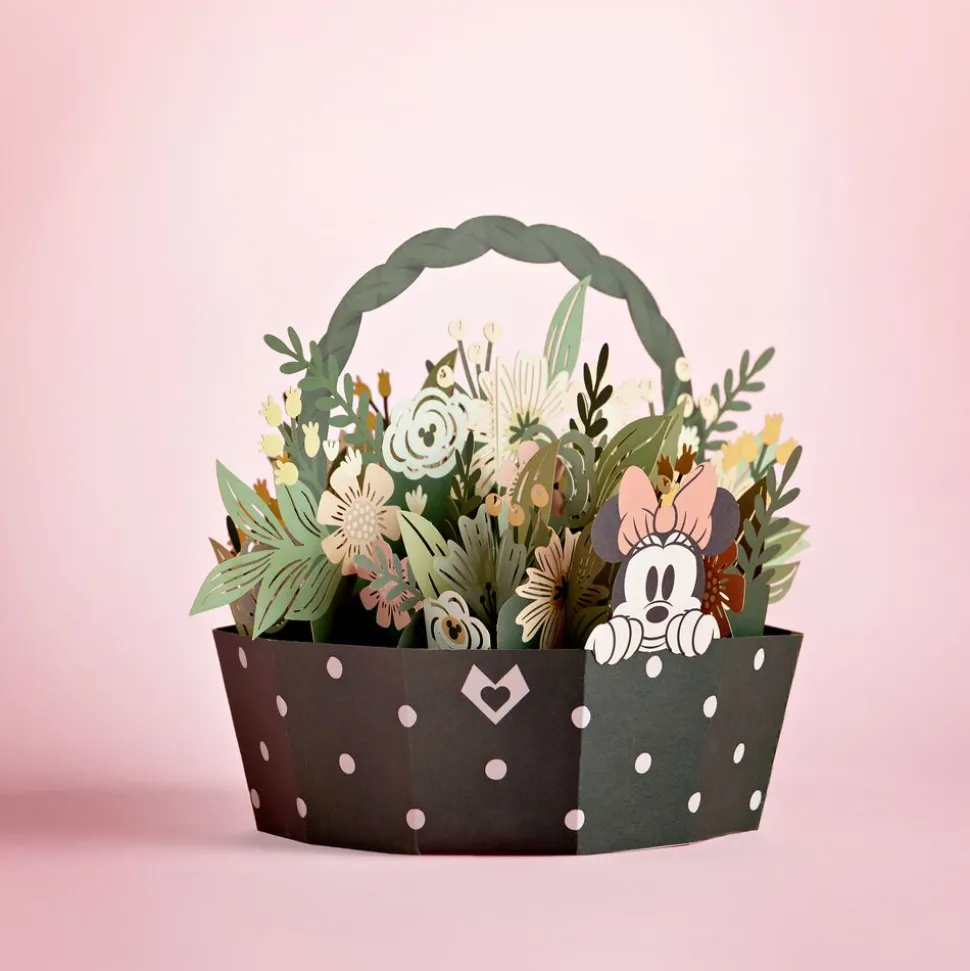 Kids Lovepop Decor|Just Because|Disney's Minnie Mouse Flower Basket Decoration