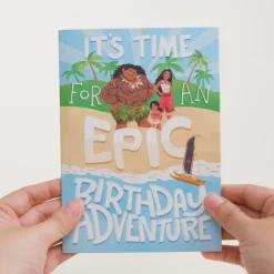 Lovepop Greeting Cards|Birthday|Disney's Moana 2 Epic Birthday Pop-Up Card