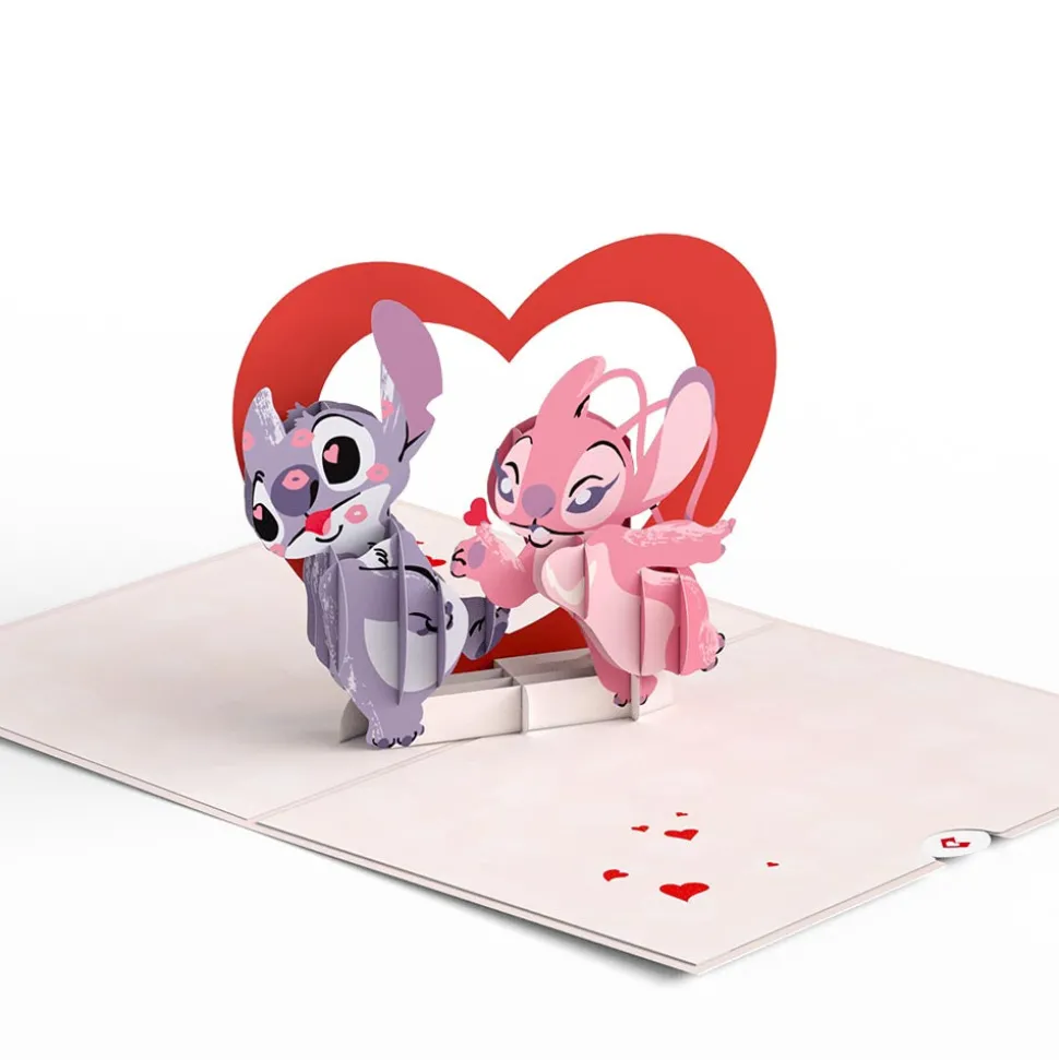 Lovepop Greeting Cards|Valentine'S Day 2/14|Disney's Stitch & Angel You’re Out Of This World Pop-Up Card
