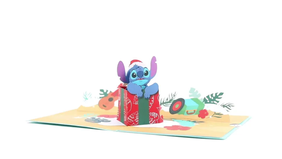Kids Lovepop Christmas 12/25|Kids|Disney’s Stitch Aloha Christmas! Pop-Up Card
