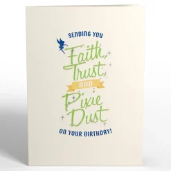 Lovepop Greeting Cards|Birthday|Disney's Tinker Bell Pixie Dust Birthday Pop-Up Card