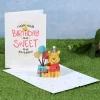 Lovepop Greeting Cards|Birthday|Disney’s Winnie The Pooh Sweet as Hunny Birthday Pop-Up Card