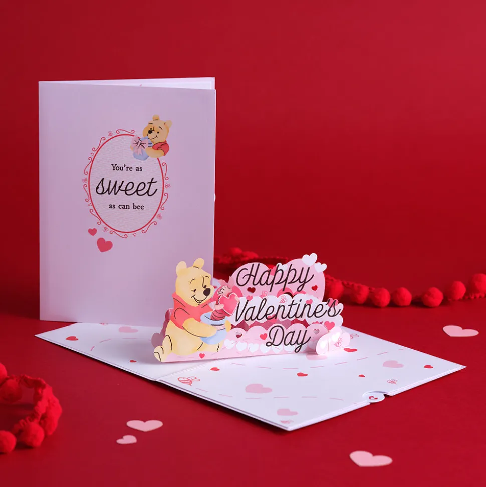 Kids Lovepop Greeting Cards|Valentine'S Day 2/14|Disney's Winnie The Pooh Sweet as Can Bee Pop-Up Card