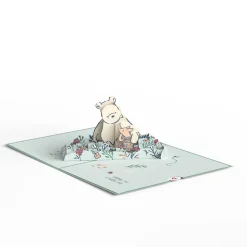 Lovepop Greeting Cards|Sympathy|Disney’s Winnie the Pooh Thinking of You Pop-Up Card