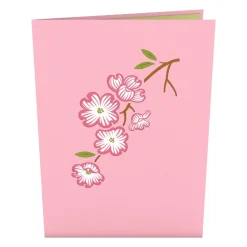 Lovepop Anniversary|Wedding|Dogwood Love Scene Purple Same Sex Female Pop-Up Card