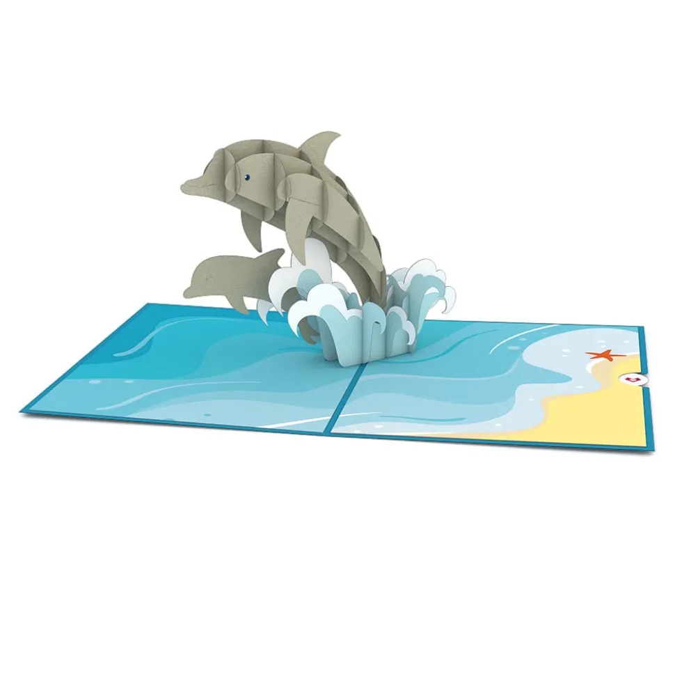 Kids Lovepop Birthday|Just Because|Dolphins Pop-Up Card