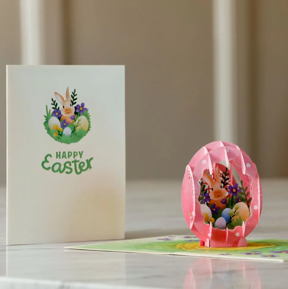 Kids Lovepop Greeting Cards|Easter 4/20|Easter Egg Pop-Up Card