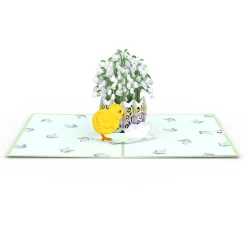 Lovepop Greeting Cards|Easter 4/20|Easter Lily of the Valley Pop-Up Card