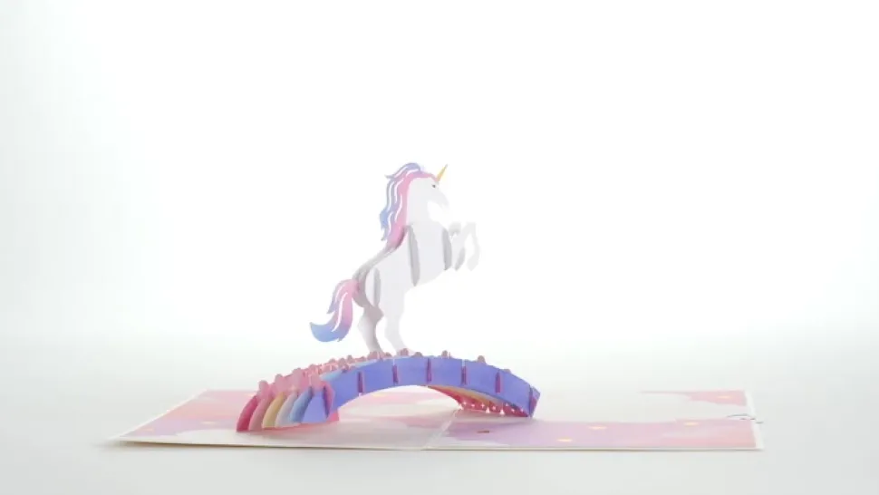 Kids Lovepop Just Because|Kids|Encouragement Unicorn Pop-Up Card