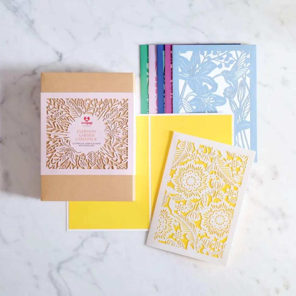 Lovepop Value Packs|Notecards|Everyday Garden Pack (Assorted 12-Pack): Moments™ Card