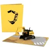 Kids Lovepop Greeting Cards|Just Because|Excavator Pop-Up Card