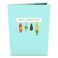Lovepop Father'S Day 6/15|Dad|Father’s Day Fishing Bear Pop-Up Card