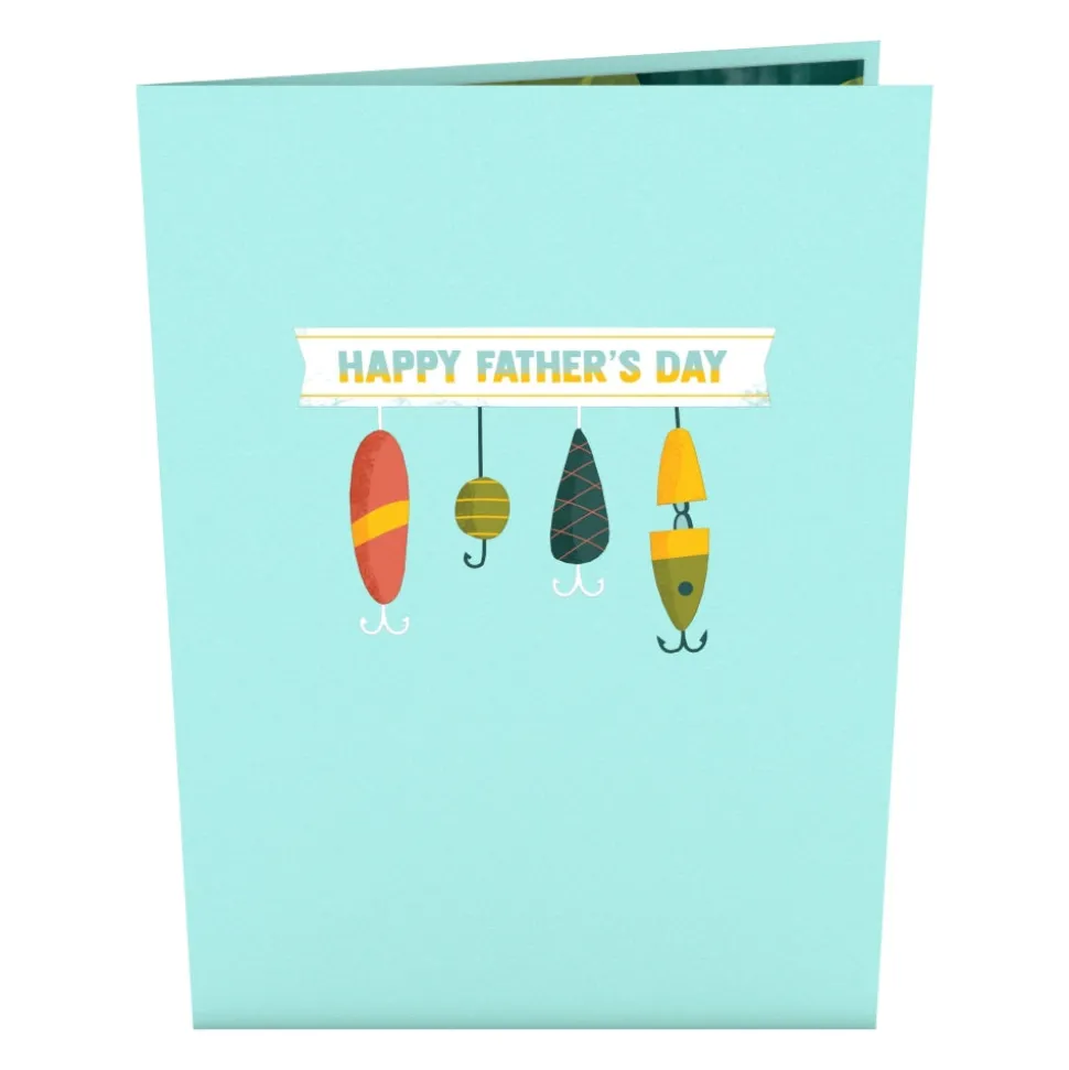Lovepop Father'S Day 6/15|Dad|Father’s Day Fishing Bear Pop-Up Card
