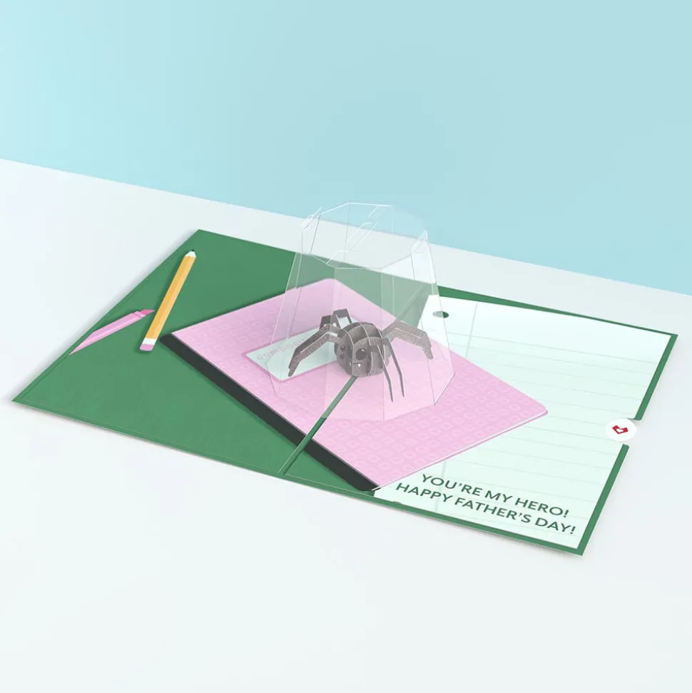Lovepop Father'S Day 6/15|Dad|Father's Day Spider Hero Pop-Up Card
