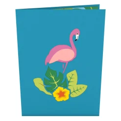 Lovepop Greeting Cards|Birthday|Flamingo Pop-Up Card