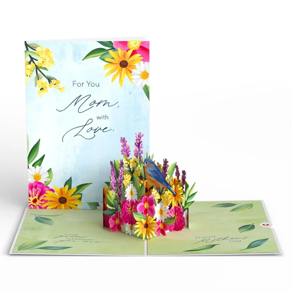 Lovepop Pop-Up Bouquets|Card & Gift Bundles|For Mom with Love Pop-Up Card & Bouquet Bundle