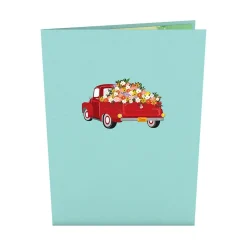 Lovepop Greeting Cards|Retirement|Garden Truck Pop-Up Card