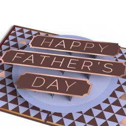 Lovepop Father'S Day 6/15|Dad|Geo Happy Father's Day Pop-Up Card