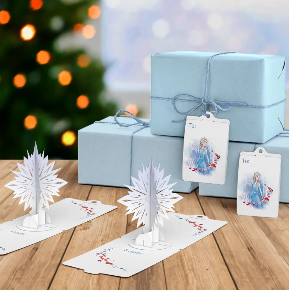 Kids Lovepop Christmas 12/25|Kids|Gift Tag 4-Pack: Disney Frozen 2