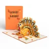 Lovepop Thanksgiving 11/27|Gobble Till You Wobble Turkey Pop-Up Card