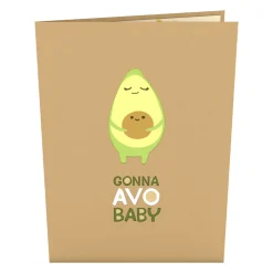 Lovepop Baby|Congratulations|Gonna Avo Baby Pop-Up Card