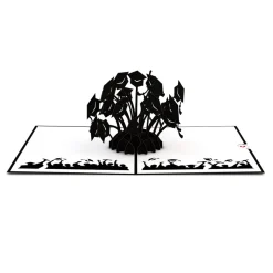 Lovepop Greeting Cards|Congratulations|Graduation Hats Black Pop-Up Card