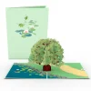 Lovepop Greeting Cards|Just Because|Green Maple Tree Pop-Up Card