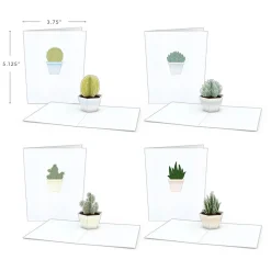Lovepop Card & Gift Bundles|Notecards|Greenhouse Card & Notecard 4-Pack Bundle