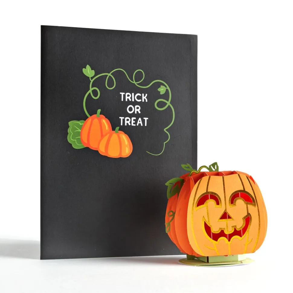 Lovepop Halloween 10/31|Halloween Card with Pumpkin Pop-Up Gift