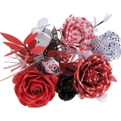 Lovepop Pop-Up Bouquets|Handcrafted Paper Flowers|Handcrafted Paper Flowers: Disney’s Mickey & Minnie Lovestruck Roses (6-Stem)