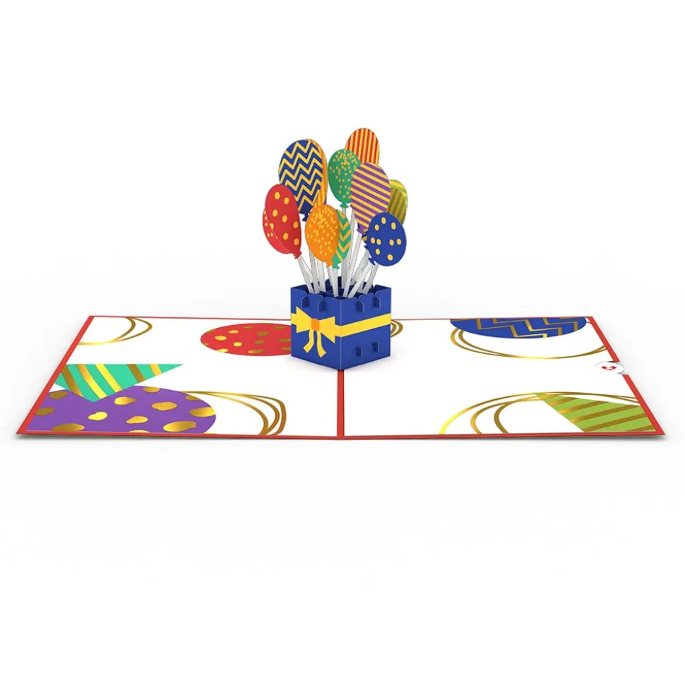 Kids Lovepop Birthday|Kids|Happy Birthday Balloons pop-up card