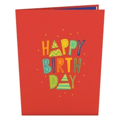 Kids Lovepop Birthday|Kids|Happy Birthday Balloons pop-up card